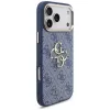 Guess 4G Big Classic Logo Hülle für iPhone 18 Pro Max / 17 Pro Max, Blau & Gold