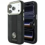 Guess 4G Stripe Round and Classic Logos MagSafe-Hülle für iPhone 18 Pro Max / 17 Pro Max - Schwarz