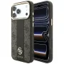 Guess 4G Stripe Round and Classic Logos MagSafe-Hülle für iPhone 18 Pro / 17 Pro - Braun