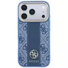 Guess 4G Stripe Round and Classic Logos MagSafe-Hülle für Apple iPhone 18 Pro / 17 Pro - Blau