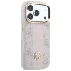 Guess 4G Stripe Round & Classic Logos MagSafe-Hülle für iPhone 18 Pro / 17 Pro - Pink