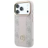 GUESS 4G Stripe Round and Classic Logos MagSafe-Hülle für iPhone 18 Pro Max / 17 Pro Max - Pink