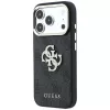 Guess 4G & Big Strass Logo Hülle für iPhone 17 Pro Max / 18 Pro Max - Schwarz
