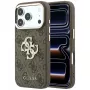 GUESS 4G & Big Strass Logo Rückseiten-Cover für Apple iPhone 17 Pro Max / 18 Pro Max - Braun