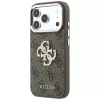 GUESS 4G & Big Strass Logo Rückseiten-Cover für Apple iPhone 17 Pro Max / 18 Pro Max - Braun