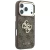 GUESS 4G & Big Strass Logo Rückseiten-Cover für Apple iPhone 17 Pro Max / 18 Pro Max - Braun