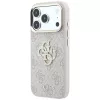 Guess 4G Big Strass Logo Hülle für iPhone 17 Pro / 18 Pro - Pink