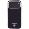 Guess Kevlar Triangle Logo MagSafe-Hülle für iPhone 17 Pro / 18 Pro - Burgunderrot