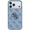 Guess 4G & Big Resin Logo Hülle für iPhone 17 Pro / 18 Pro - Hellblau