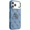 Guess 4G & Big Resin Logo Hülle für iPhone 17 Pro / 18 Pro - Hellblau