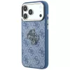 GUESS 4G & Big Resin Logo Hülle für iPhone 17 Pro Max / 18 Pro Max - Hellblau
