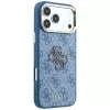 GUESS 4G & Big Resin Logo Hülle für iPhone 17 Pro Max / 18 Pro Max - Hellblau