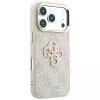Guess 4G & Big Resin Logo Hülle für iPhone 17 Pro Max / 18 Pro Max - Pink