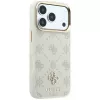 Guess Peony 4G Small Logo MagSafe-Hülle für iPhone 18 Pro / 17 Pro - Beige