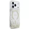 Guess Resin Bottom Glitter MagSafe Hülle für iPhone 18 Pro / 17 Pro, Gold