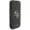 Guess Book 4G Metal Logo Hülle für iPhone 18 Pro / 17 Pro - Schwarz