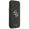 Guess Book 4G Metal Logo Hülle für iPhone 18 Pro Max / 17 Pro Max, Schwarz