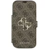 Guess Book 4G Metal Logo Hülle für Apple iPhone 18 Pro / 17 Pro – Braun