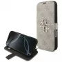Guess Book 4G Metal Logo Folio-Hülle für iPhone 16 Pro / 17 Pro - Pink
