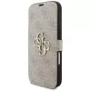Guess Book 4G Metal Logo Folio-Hülle für iPhone 16 Pro / 17 Pro - Pink