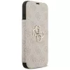 GUESS Book 4G Metal Logo Folio-Hülle für iPhone 18 Pro Max / 17 Pro Max - Pink