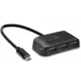 Speedlink Snappy Evo USB-C auf 4-Port-USB-3.0-Hub (SL-140202-BK)