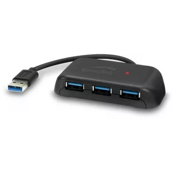 Speedlink Snappy Evo 4-Port-USB-3.1-Hub (SL-140109-BK)
