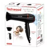 Techwood TSC-2255 Pro Haartrockner, 2200W, Schwarz (TSC-2255)