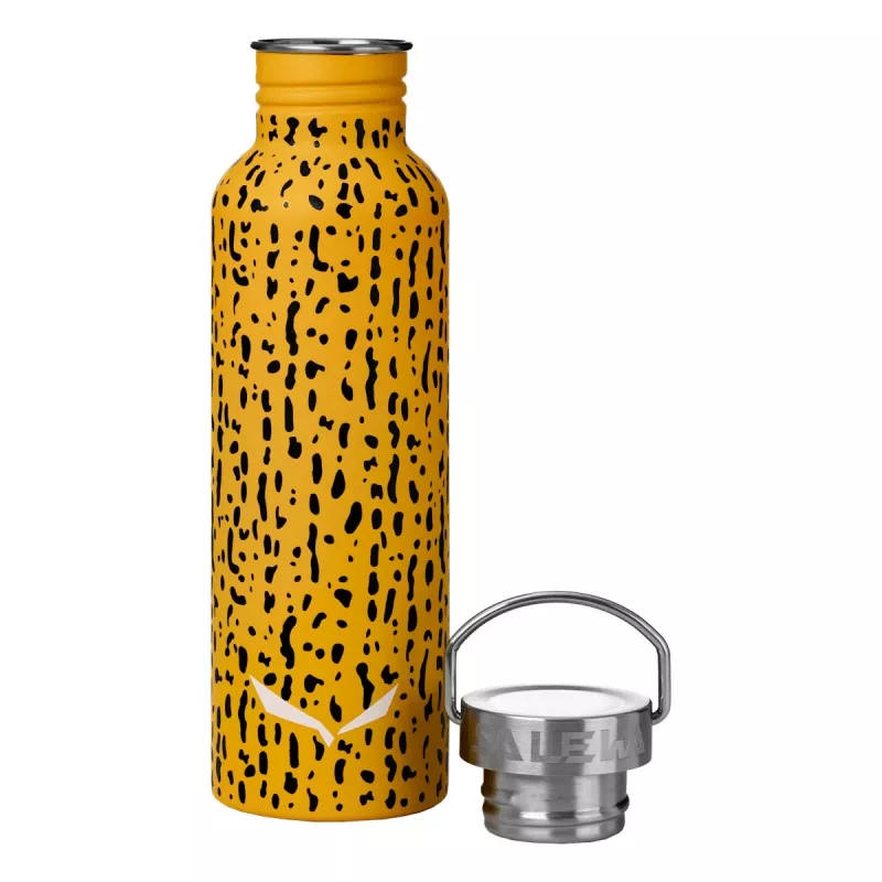 SALEWA Aurino Flasche 0,75 l Gold Spotted – Leichte Aluminium-Trinkflasche
