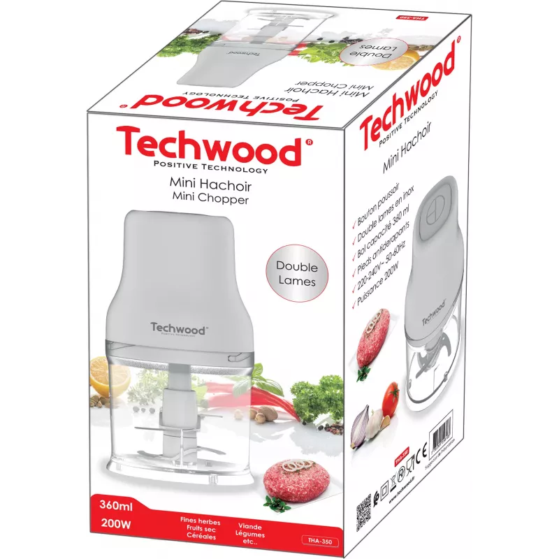Techwood THA-350 Mini-Zerkleinerer (THA-350)