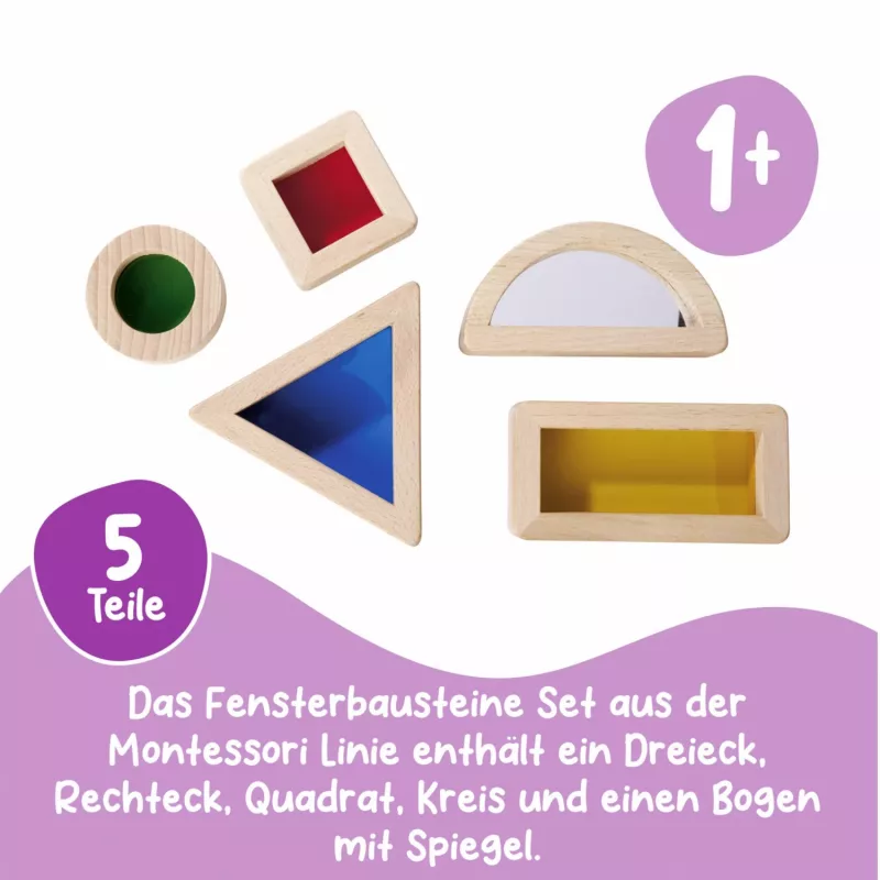 Eichhorn Montessori Fensterbausteine