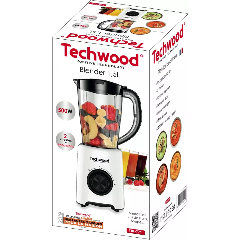 Techwood TBL-771 Standmixer 500 W (TBL-771)