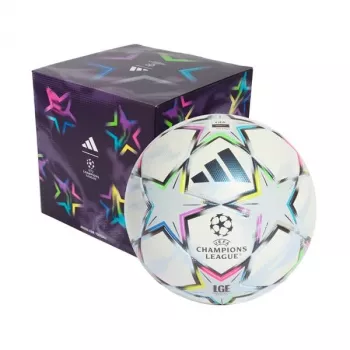 adidas UCL League 26/27 League Stage Box Fußball Größe 5 Weiß Blau Pink Grün KE9771