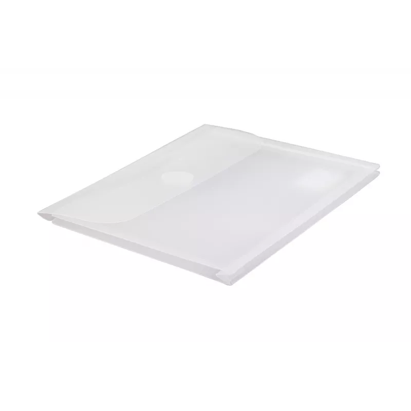 FolderSys Dokumententasche A6 mit Dehnfalte, transparent matt