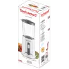 Techwood TBL-201 1,5L Tischmixer, 300W, Edelstahlklingen, Eiszerkleinerung, Weiß