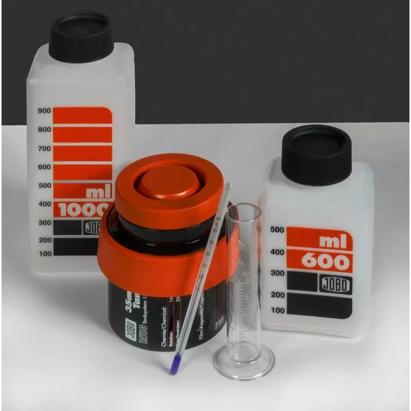 Jobo Lab Kit XS Filmentwicklungsset für 35-mm-Schwarzweißfilm (1500XS, 290150)