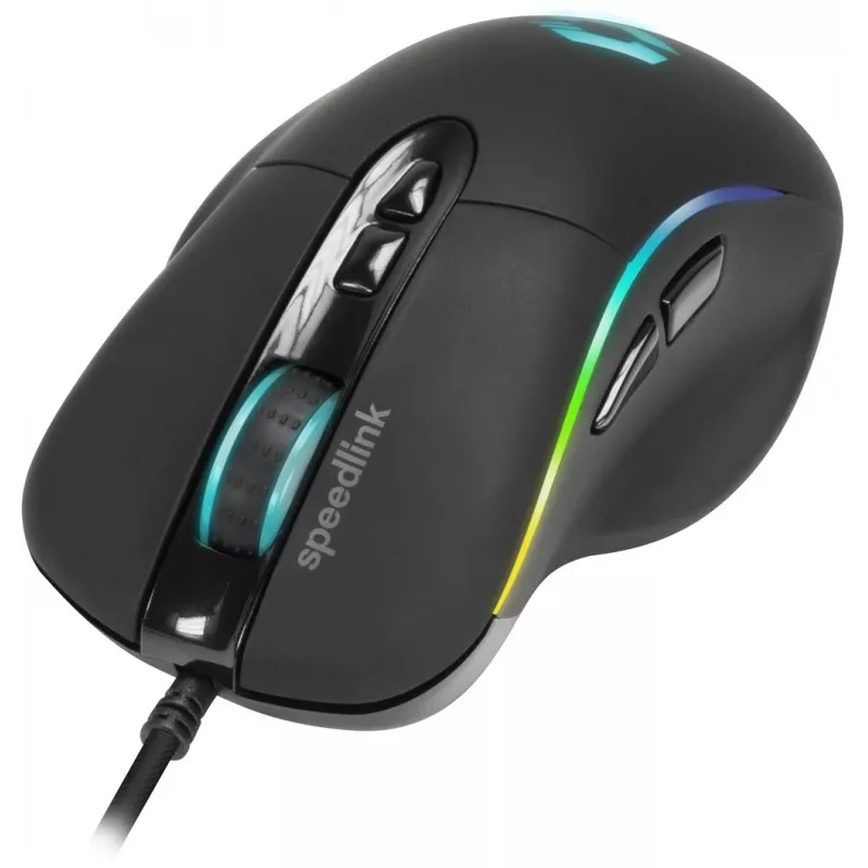 Speedlink Sicanos Gaming-Maus, Schwarz (SL-680013-BK)
