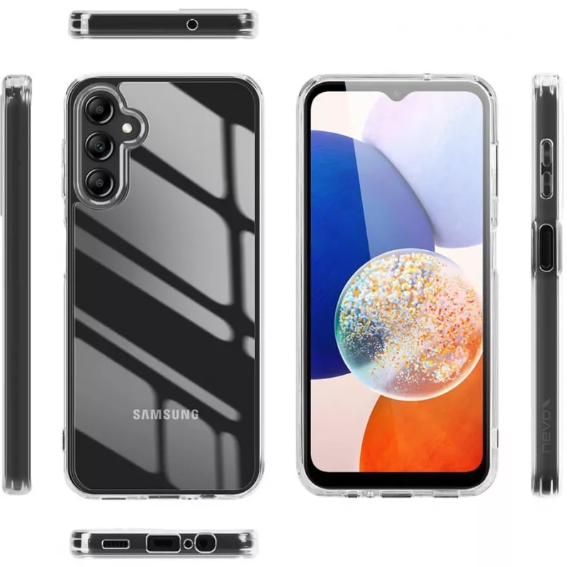 NEVOX StyleShell SHOCKFlex Schutzhülle für Samsung Galaxy A27 5G, Transparent