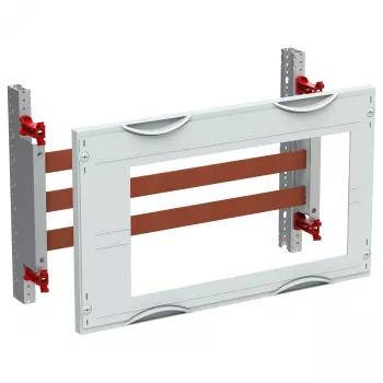 Striebel & John MBR202 Sammelschienen-Modul-Bausatz 60mm für 3-/4-polige Systeme, 690V AC, IP20, hellgrau