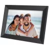 AgfaPhoto Realview APF1000 Digitaler Bilderrahmen, 10 Zoll, Schwarz (APF1000)