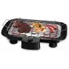 Techwood TBQ-836P Elektrischer Grill mit Stativ, 2000W, 36,5 cm verchromter Grill, Schwarz