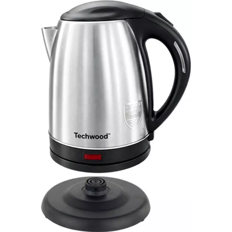 Techwood TBI-018 Edelstahl-Wasserkocher 1.8 L, silber (TBI-018)