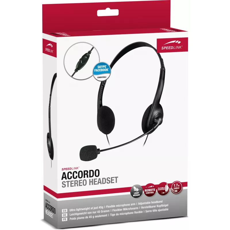 Speedlink Accordo Headset (SL-870003-BK)
