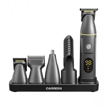 Carrera 34648 Pflegeset – Multi-Groomer für Bart, Haare, Körper, Nase und Ohren