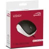 Speedlink Ledgy Silent Maus, schwarz/weiß (SL-610015-BKWE)