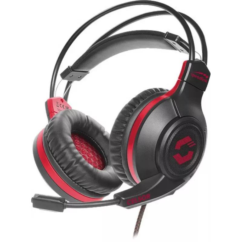 Speedlink Celsor Gaming-Headset, Schwarz (SL-860011-BK)
