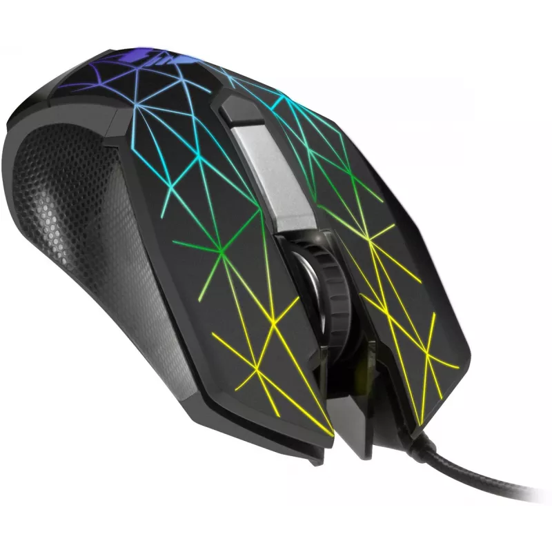 Speedlink Reticos RGB-Gaming-Maus, Schwarz (SL-680011-BK)
