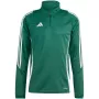 adidas Tiro 24 Trainings-Top Sweatshirt Grün-Weiß IS1040 S
