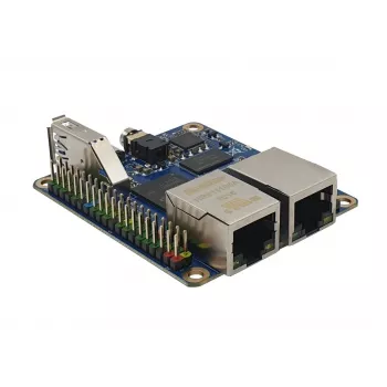 ALLNET Rock Pi E D8P Dual-Ethernet-Board RK3328 1GB RAM ohne Wi-Fi/BT PoE