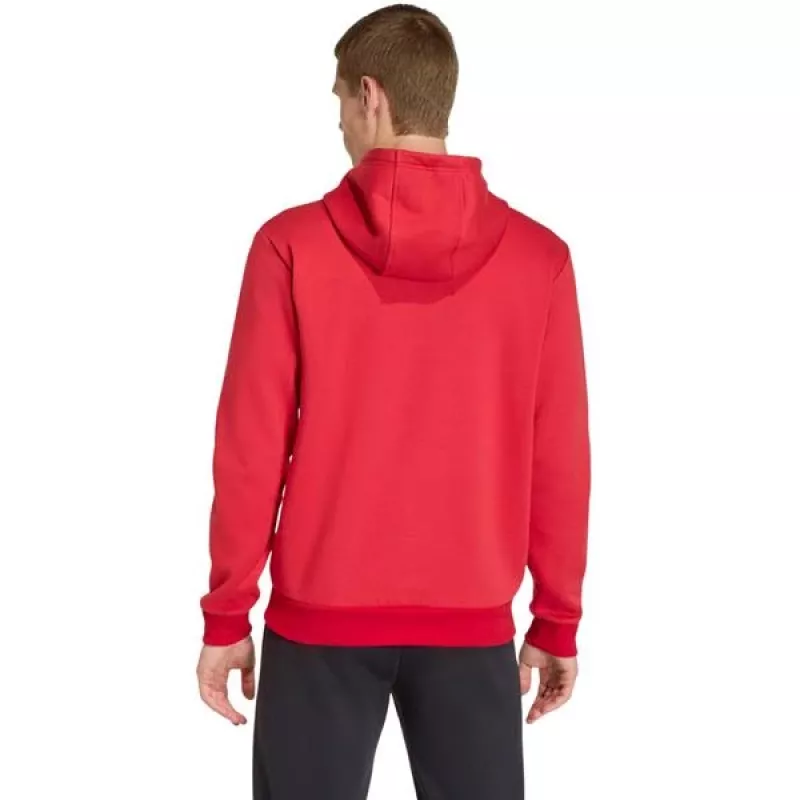 adidas Entrada 26 Herren-Rot Hoodie - Größe M (JZ6576)
